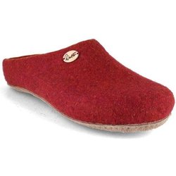 WoolFit Sommerpantoffeln 'Step' - handgefilzte Fair Trade Filz-Hausschuhe - extra dünn und ultra leicht