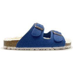 Vegane "thies ® Recycled Plush PET Bio Sandale" aus rec. PET & Biobaumwolle
