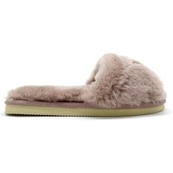 Pantoffel aus Schaffell "thies Fluffy Slide"