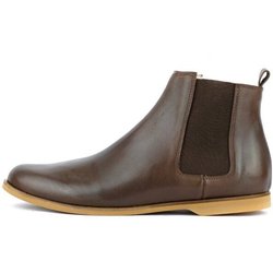 SORBAS '88 Leder Chelsea Boots in Braun
