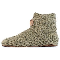 Kingdom of Wow - Handgefertigte Hausschuhe aus Wolle - High Top