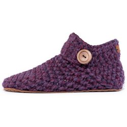 Kingdom of Wow - Handgefertigte Hausschuhe aus Wolle - low top