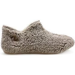 Veganer "thies ® Eco Teddy Slipper Boots" aus weicher, zertifizierter Biobaumwolle