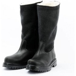 Grand Step Shoes Damen Stiefel pflanzlich gegerbtes Leder/Hanf