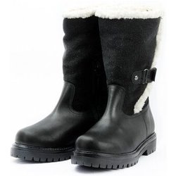 Grand Step Shoes Damen Stiefel pflanzlich gegerbtes Leder/Hanf