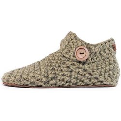 Kingdom of Wow - Handgefertigte Hausschuhe aus Wolle - low top