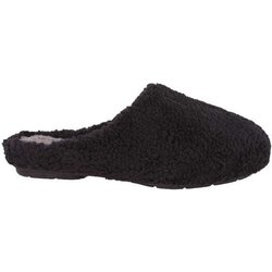 Grand Step Shoes Vegane Hausschuhe Furry Winter schwarz