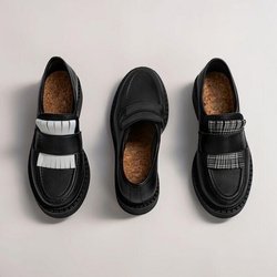 AGAZI DIANE - 3 in 1 apple leather loafers (vegan, plant-based)