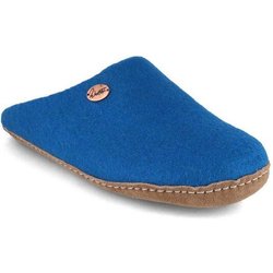 WoolFit Handgefilzte Pantoffeln ohne Fersenrand aus 100% Wolle