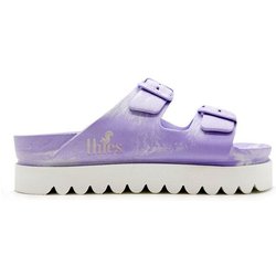 Vegane Bi-Color Ecofoam Plateau Sandale von thies ® aus recyceltem EVA