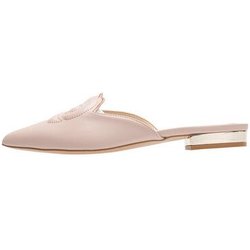 VIKTORIA MOSER Pantoletten „3d Rose Flat“