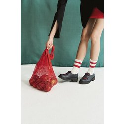 AGAZI DIANE (navy blue) - 3 in 1 corn leather loafers (vegan, plant-based)
