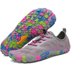 SAGUARO Barfußschuhe vegan Sport-Schuhe Damen Herren Minimalschuhe Laufschuhe