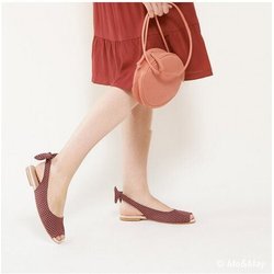 Bayerinas Peeptoe Ballerinas