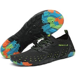 SAGUARO Badeschuhe vegan Barfußschuhe Wasser-Schuhe Surfschuhe Schwimmschuhe