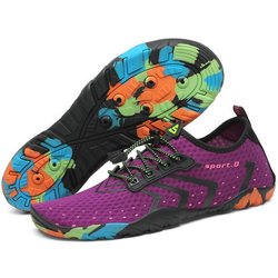 SAGUARO Badeschuhe vegan Barfußschuhe Wasser-Schuhe Surfschuhe Schwimmschuhe