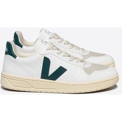Veja V-10 Sneaker weiß grün