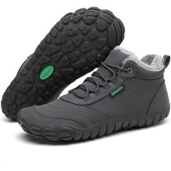 SAGUARO Barfuß-Schuhe vegan Winter-Stiefel warm & weich gefüttert Boots