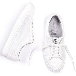 Will's Vegan Shop Biologisch abbaubare LDN Sneakers Schwarz Knit Frauen