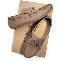 Will's Vegan Shop Vegane Wildleder-Loafer Herren