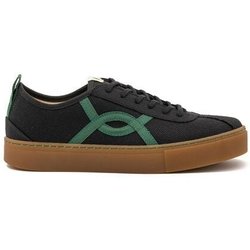 Vesica Piscis Footwear KAFKA BLACK SNEAKER OF RECYCLED COTTON