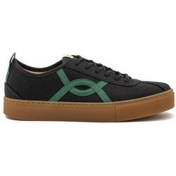 Vesica Piscis Footwear KAFKA BLACK SNEAKER OF RECYCLED COTTON