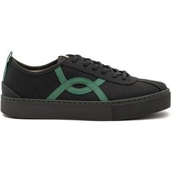 Vesica Piscis Footwear KAFKA BLACK SNEAKER OF RECYCLED COTTON