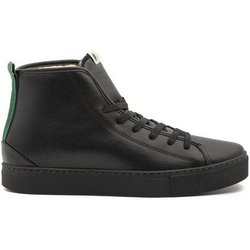 Vesica Piscis Footwear PLATON VEGAN SNEAKER BLACK BIO-BASED