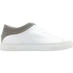 Sneaker aus Leder "nat-2 Sleek Low white reflective" in weiß