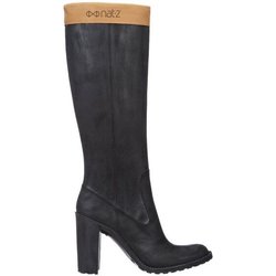 Damen-Gummistiefel mit Absatz "nat-2 Prime Sharp greybrown" in braun
