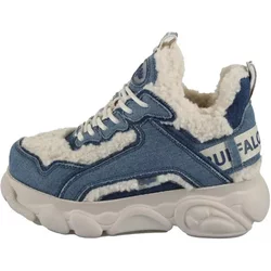 Sneakers Buffalo CLD Chai Warm - Vegan Denim/Fur