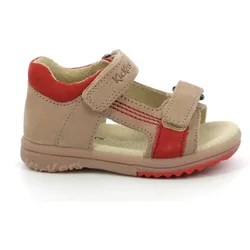 Sandalen für Baby-Jungen Kickers Plazabi