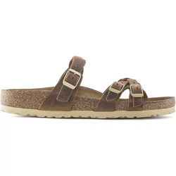 Pantoletten für Damen Birkenstock Franca Oiled Leather