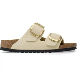 Pantoletten für Damen Birkenstock Arizona Big Buckle Nubuck Leather