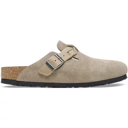 Lederclogs Frau Birkenstock Boston Braided Suede