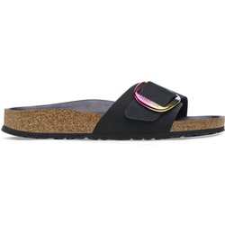 Damen Echtleder Sandalen Birkenstock Madrid Big Buckle Nubuck