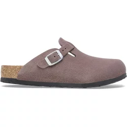 Pantoletten Kind Birkenstock Boston Suede Leather