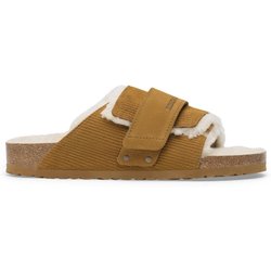 Sandalen Birkenstock Kyoto Shearling Suede Leather/Fur