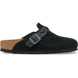 Wildlederschuhe Birkenstock Boston Braided