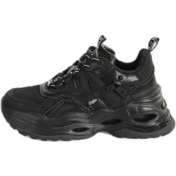 Sneakers aus veganem Nappa-Strick Damen Buffalo Triplet Hollow
