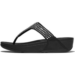 Damen Zehentrenner FitFlop Lulu Maxi-Crystal