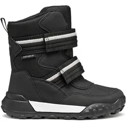 Bodenwinterstiefel aus Nylon mit Klettverschluss für Jungen Geox Trekkyup ABX