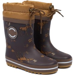 Kindergummistiefel mit winterlichen Verzierungen Mikk-Line
