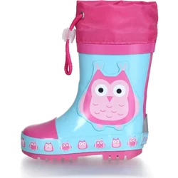 Baby-Gummistiefel für Mädchen Playshoes Owls