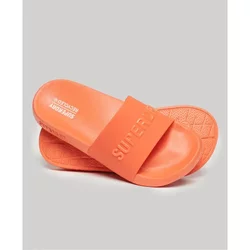 Damen Logo-Pantoletten Superdry Vegan Code