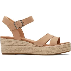Keil-Sandalen für Damen Toms Audrey