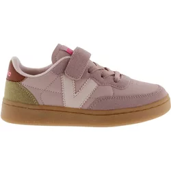 Gestreifte Baby-Lederschuhe Victoria Olso