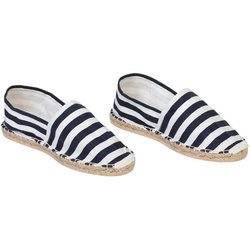 Gestreifte Espadrilles WDK Partner