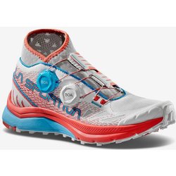 La Sportiva Jackal II BOA Damen Trailrunningschuhe weiß/rot/blau - 37
