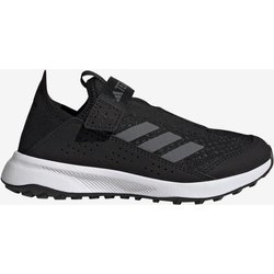 adidas Terrex Voyager 21 Slip-On Travel Kinder Trekkingschuhe pechschwarz/weiß - 30